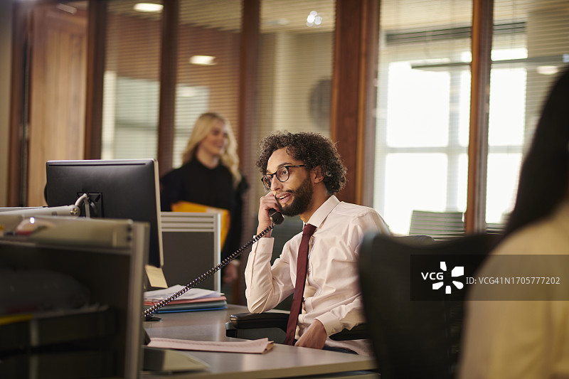 商务电话图片素材