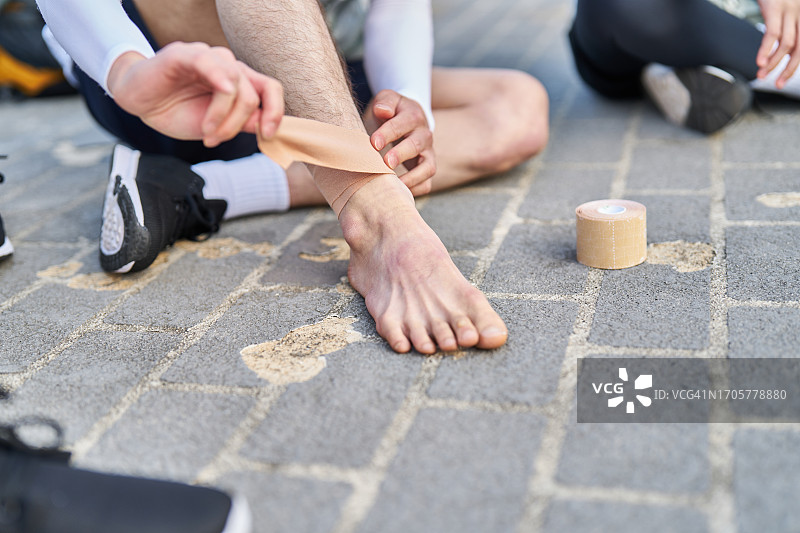大韩民国徒步旅行青年户外活动夏季大海图片素材