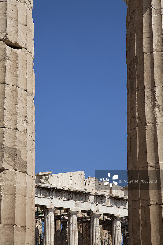 雅典卫城前门—希腊图片素材
