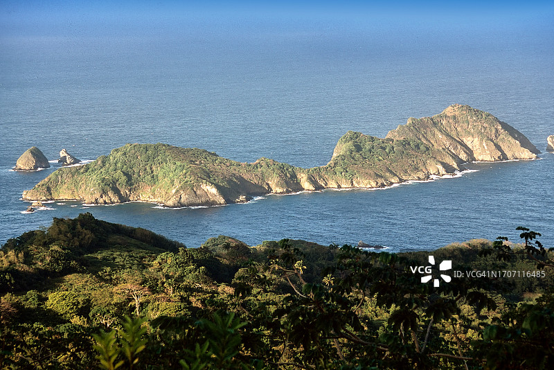 多巴哥斯佩塞德附近的圣吉尔斯群岛图片素材