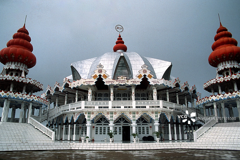 帕拉马里博的雅利安·德瓦克印度教寺庙图片素材