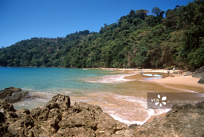 多巴哥夏洛特维尔的海盗湾图片素材