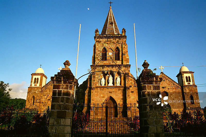 多米尼加罗索的罗马天主教堂图片素材