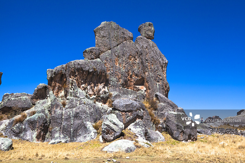 瓦伊亚石林，帕斯科省，秘鲁图片素材