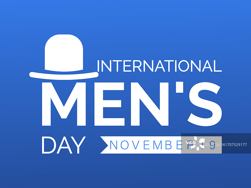 11月19日国际男人节健康生活方式概念，背景、banner、卡片、海报设计矢量模板图片素材