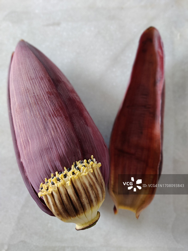 香蕉花特写/静物图像图片素材