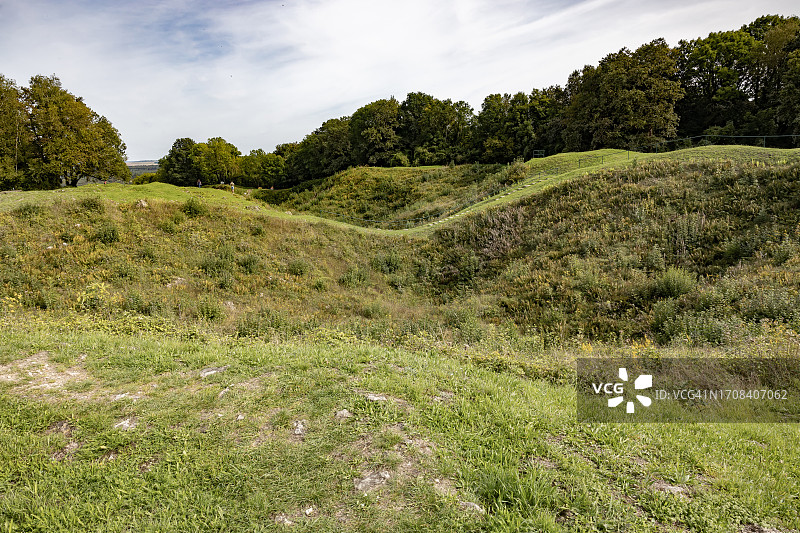 凡尔登战役：沃库之战（法国默兹河地区凡尔登）图片素材