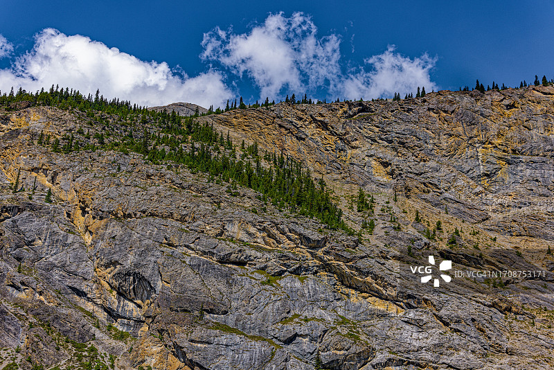 弓河谷公园地形图片素材