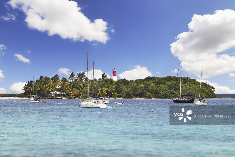 Gosier，Grande Terre，瓜德罗普岛，法国图片素材