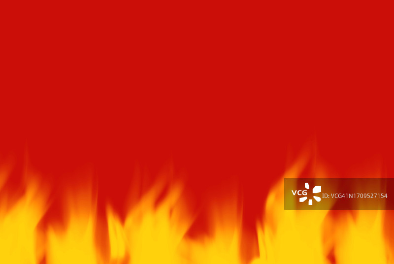 红色背景上的火焰纹理图片素材