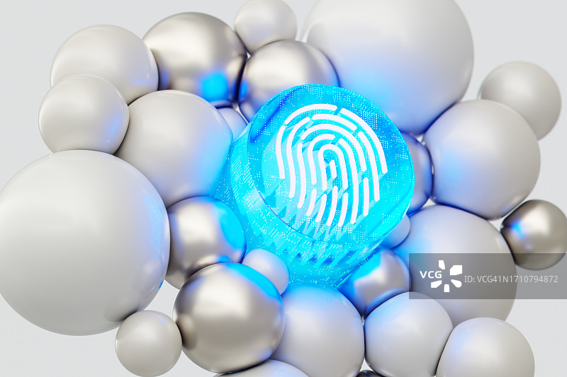 潜入虚拟未来：生物安全、云技术、IT安全和人工智能的交汇图片素材