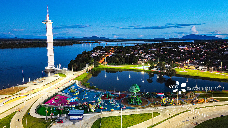 布朗库河公园图片素材