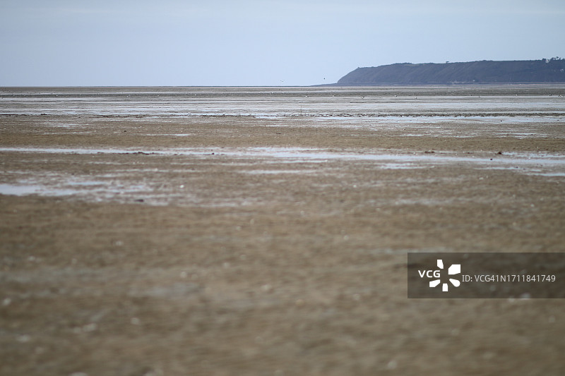 圣米歇尔山海湾图片素材