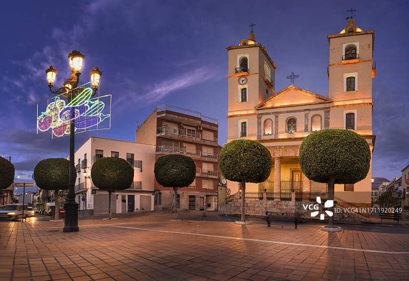 西班牙安达卢西亚阿尔梅里亚省贝尔哈图片素材