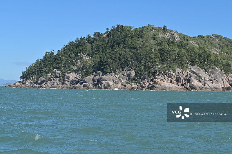 澳大利亚昆士兰汤斯维尔附近的磁岛图片素材