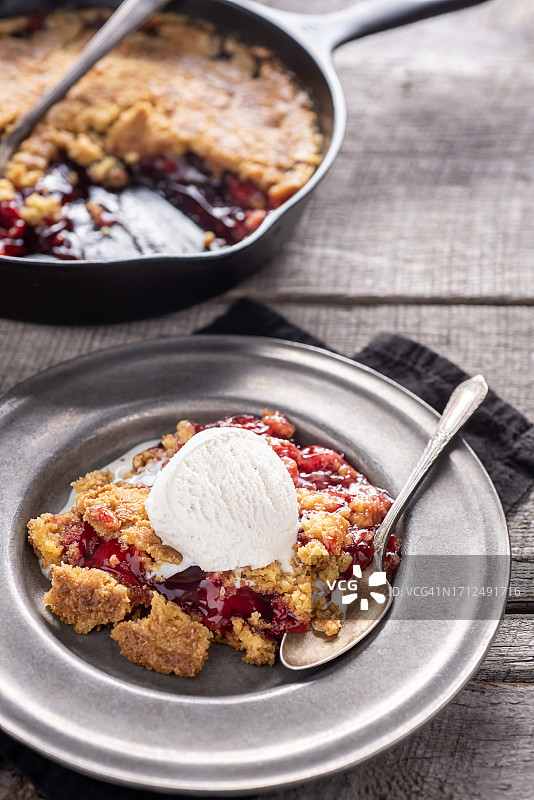 樱桃馅饼图片素材