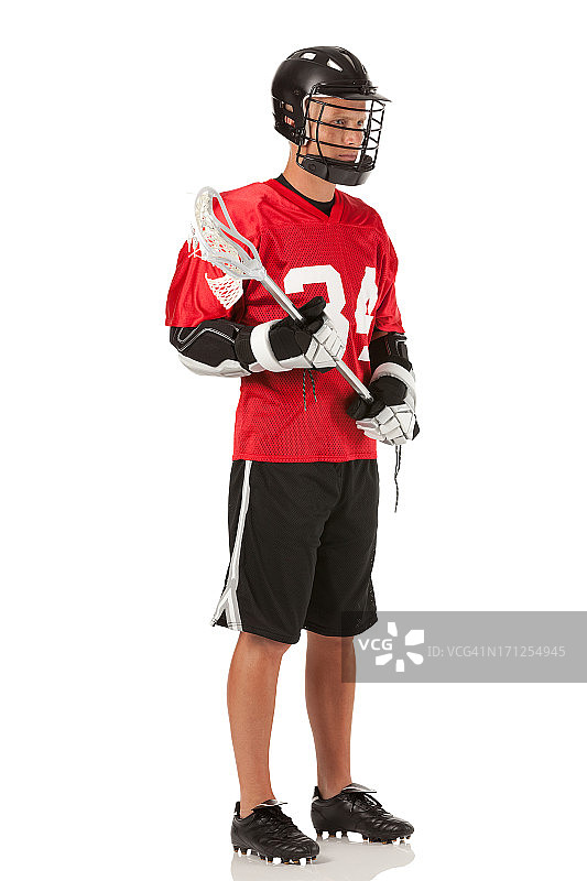 长曲棍球运动员图片素材