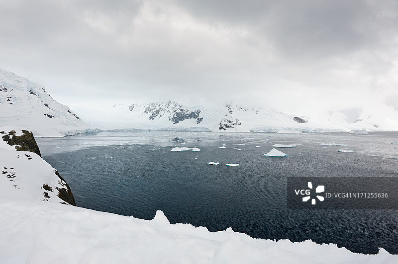 南极洲天堂港图片素材