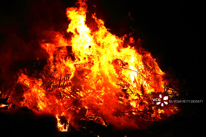 燃烧的火图片素材