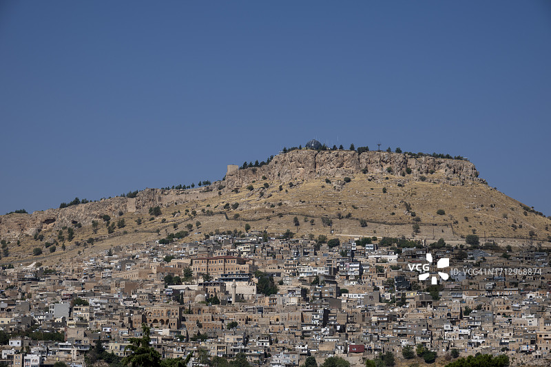 马尔丁古城屋顶风光图片素材