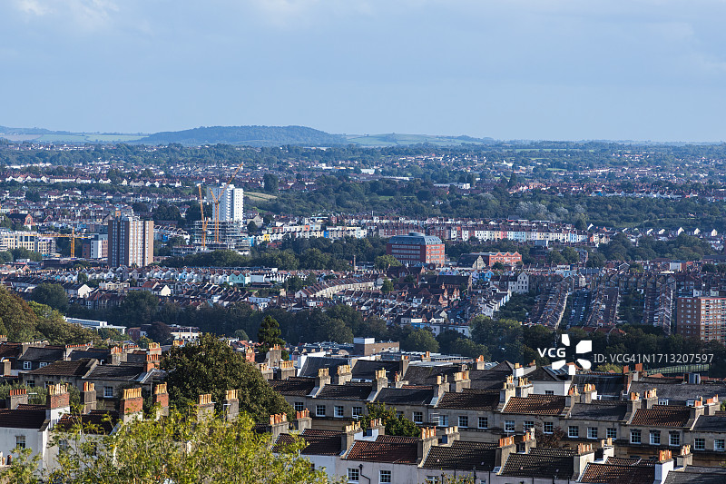 英国英格兰布里斯托尔克利夫顿图片素材