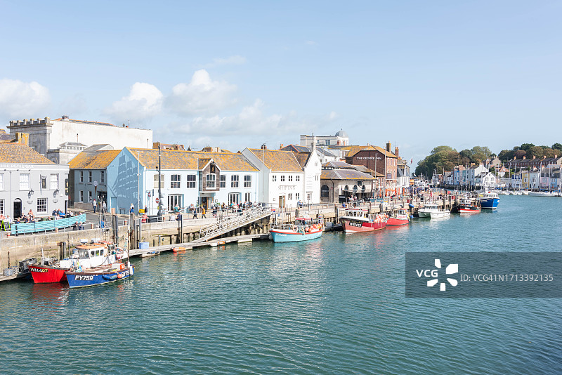 韦茅斯港图片素材