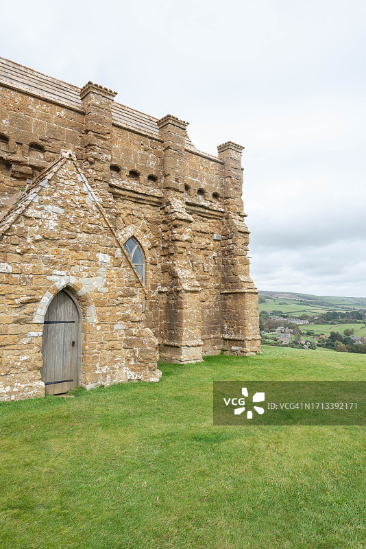 阿伯茨伯里的圣凯瑟琳教堂图片素材