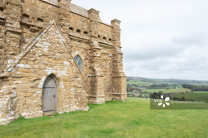 阿伯茨伯里的圣凯瑟琳教堂图片素材