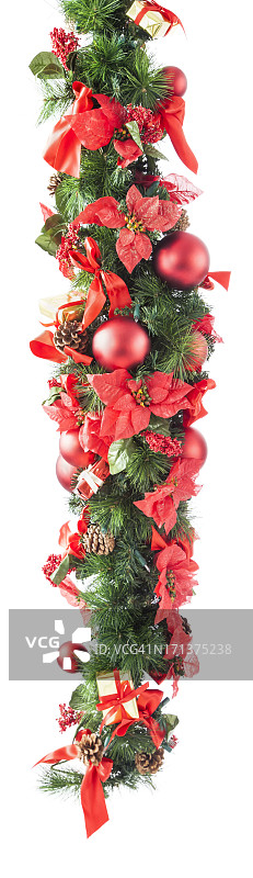 圣诞花环图片素材