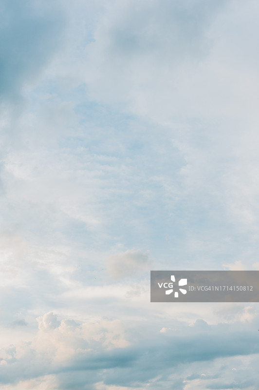 日落时的云图片素材