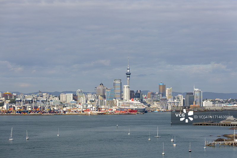 新西兰奥克兰市中心图片素材