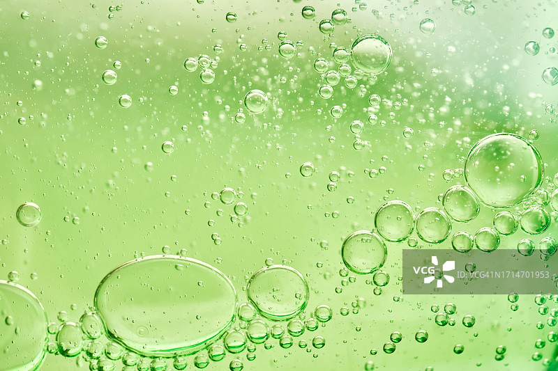 带气泡的家居凝胶质地图片素材