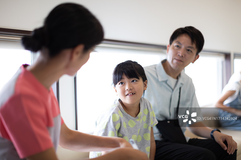 耳鼻喉科诊所的一天图片素材