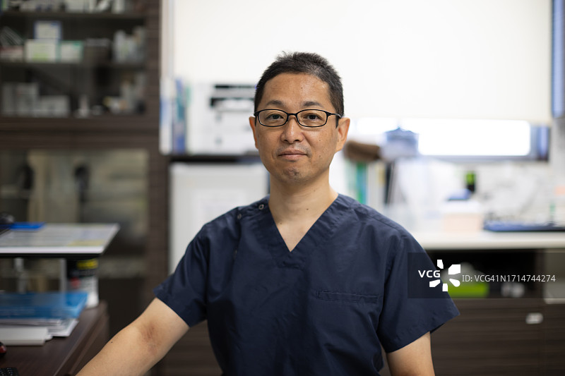 耳鼻喉科诊所的一天图片素材