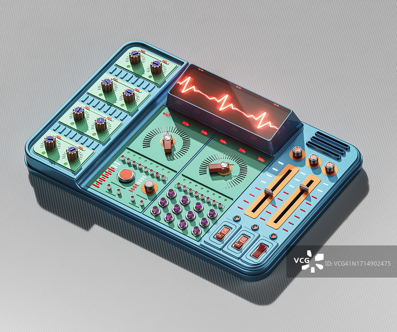 医疗与金融健康测量设备图片素材