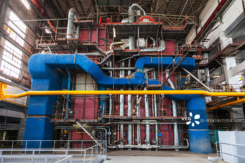 旧燃气锅炉图片素材