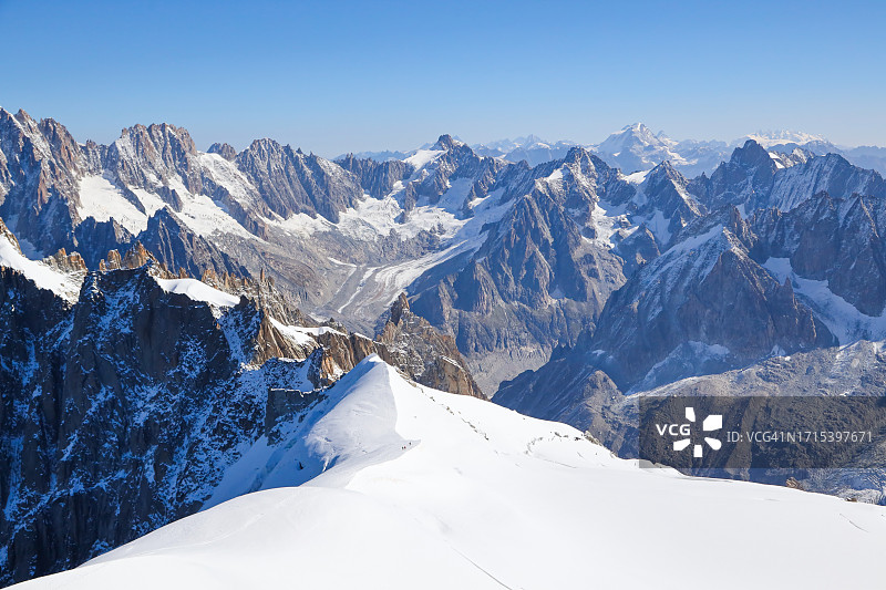法国阿尔卑斯山脉图片素材