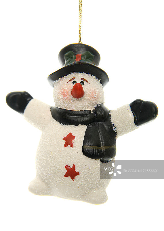 胖雪人装饰品图片素材