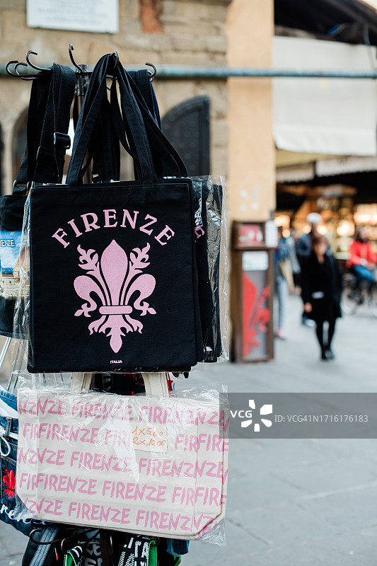 意大利佛罗伦萨出售的纪念品图片素材