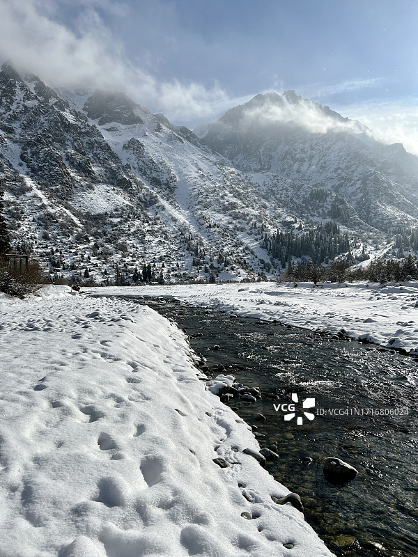 冬天的风景图片素材