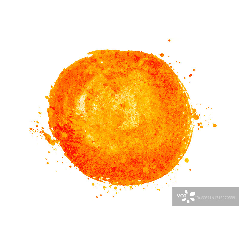 太阳插画图片素材