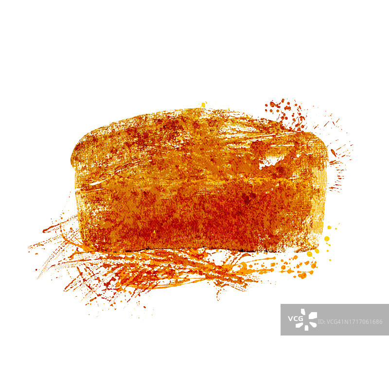 面包插画图片素材