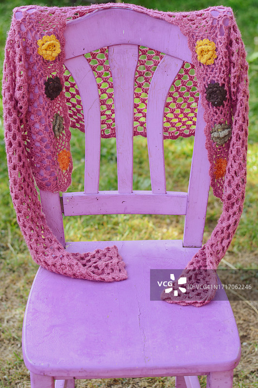 秋季钩针编织图片素材