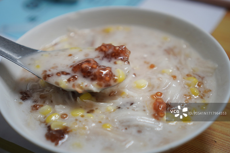 泰式西米椰奶甜点图片素材