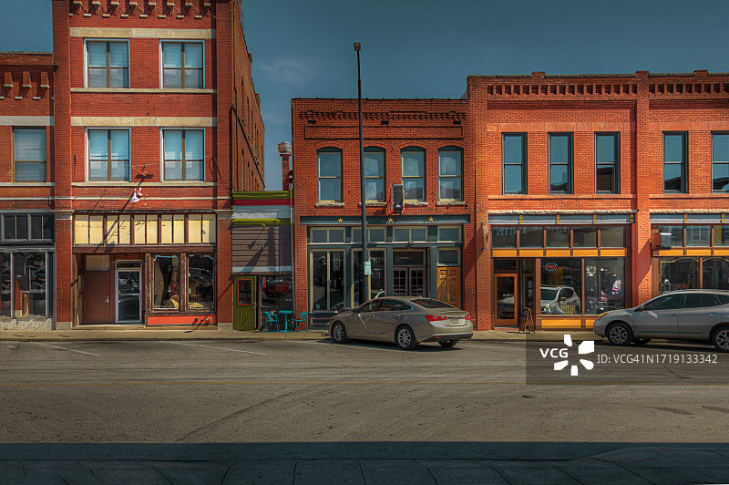 东核桃街的外立面图片素材