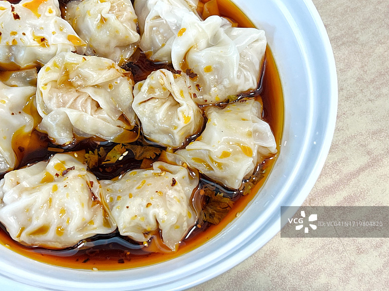 川味红油抄手图片素材