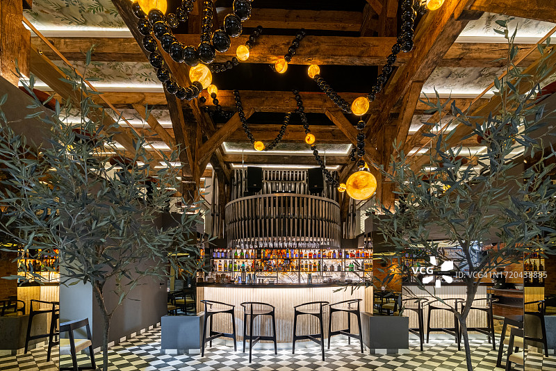 现代餐厅室内图片素材