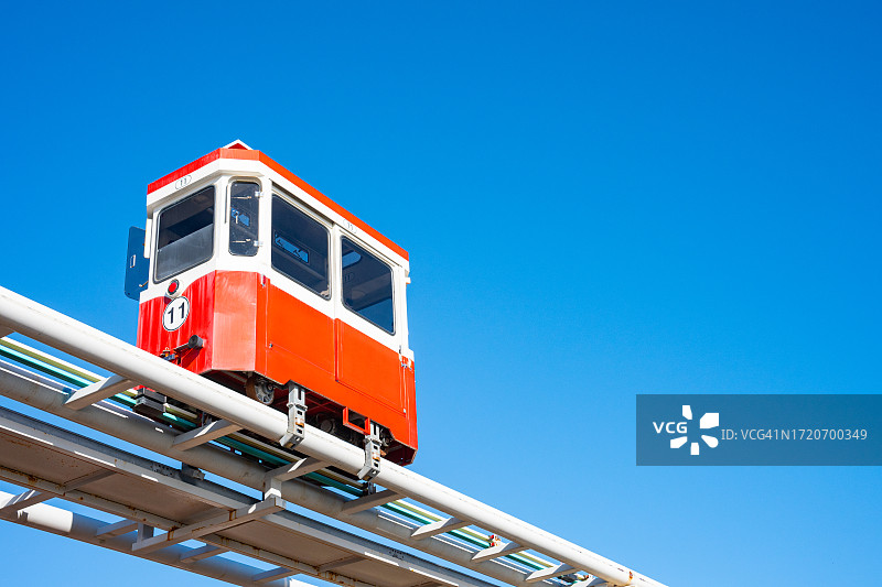 釜山天空胶囊列车图片素材