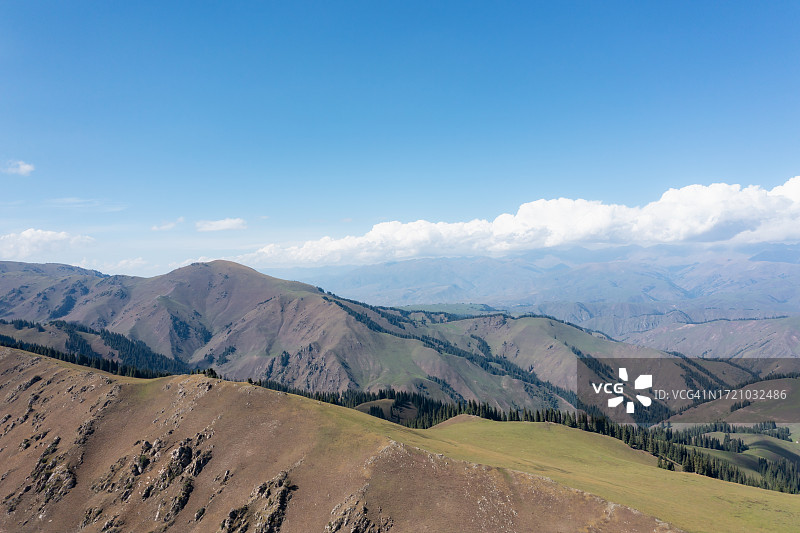 新疆伊犁的初秋美景图片素材