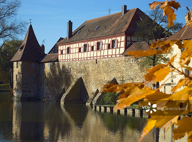 中世纪城市墙图片素材